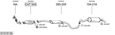 BOSAL SYS19136 BOSAL SYS19136