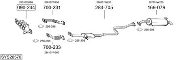 BOSAL SYS26570