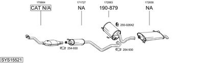 BOSAL SYS15521