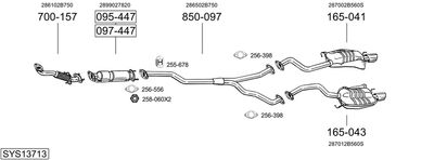 BOSAL SYS13713