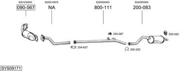 BOSAL SYS09171
