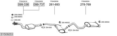 BOSAL SYS09253