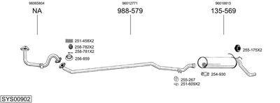 BOSAL SYS00902
