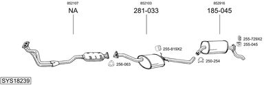 BOSAL SYS18239