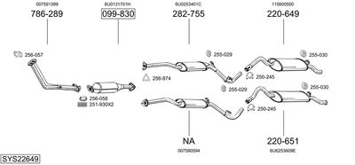 BOSAL SYS22649