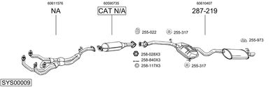 BOSAL SYS00009