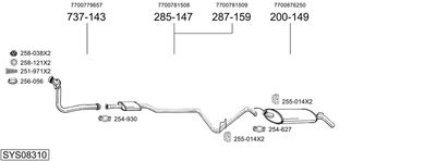 BOSAL SYS08310