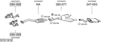 BOSAL SYS11619