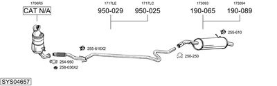 BOSAL SYS04657