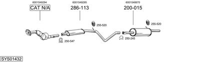 BOSAL SYS01432
