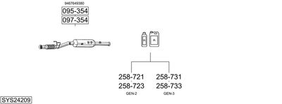 BOSAL SYS24209