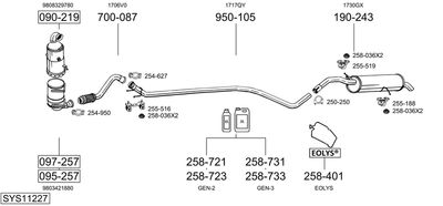 BOSAL SYS11227