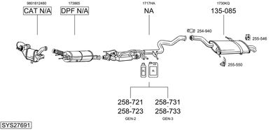BOSAL SYS27691