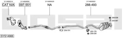 BOSAL SYS14966