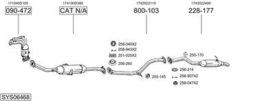 BOSAL SYS06468