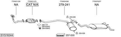 BOSAL SYS16344