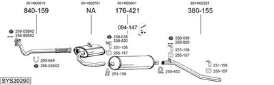 BOSAL SYS20290