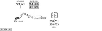 BOSAL SYS26350
