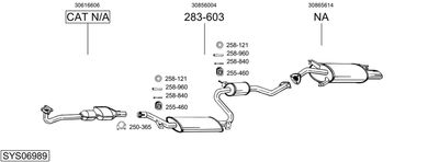 BOSAL SYS06989