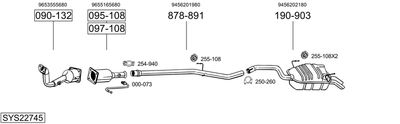 BOSAL SYS22745