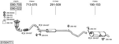 BOSAL SYS04771