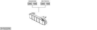 BOSAL SYS22255