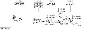 BOSAL SYS17933