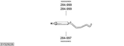 BOSAL SYS29226 BOSAL SYS29226