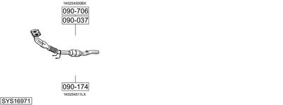 BOSAL SYS16971