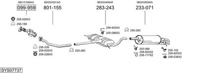 BOSAL SYS07737
