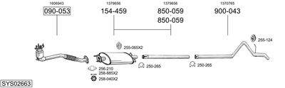 BOSAL SYS02663 BOSAL SYS02663
