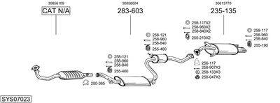 BOSAL SYS07023