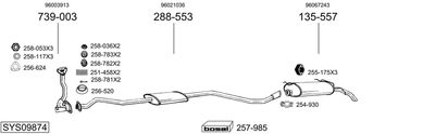 BOSAL SYS09874