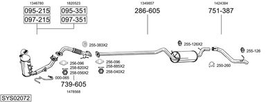 BOSAL SYS02072