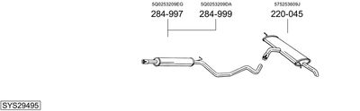 BOSAL SYS29495 BOSAL SYS29495