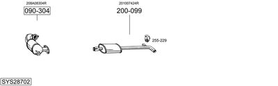 BOSAL SYS28702