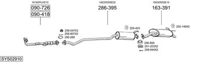 BOSAL SYS02910