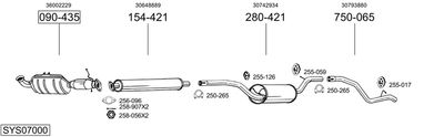 BOSAL SYS07000