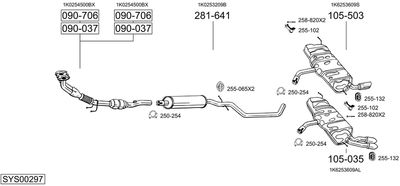 BOSAL SYS00297