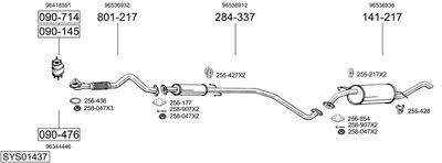 BOSAL SYS01437