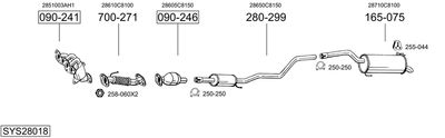 BOSAL SYS28018