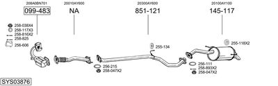 BOSAL SYS03876