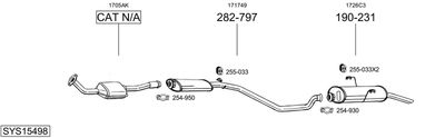 BOSAL SYS15498