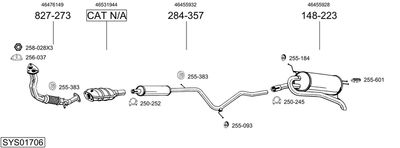 BOSAL SYS01706