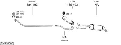 BOSAL SYS18505