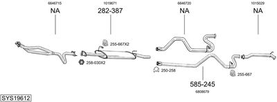 BOSAL SYS19612 BOSAL SYS19612