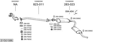 BOSAL SYS01586