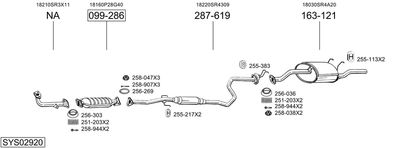 BOSAL SYS02920