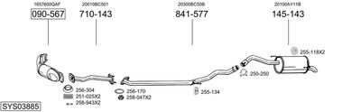 BOSAL SYS03885