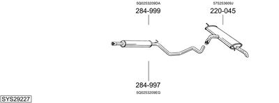 BOSAL SYS29227 BOSAL SYS29227